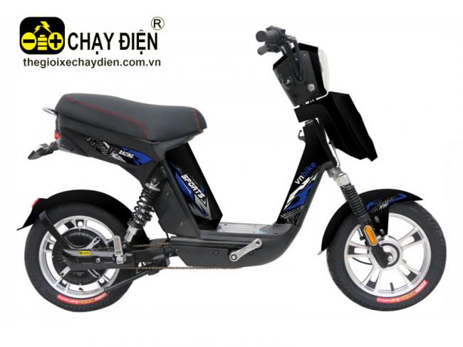Xe đạp điện Vnbike V9 Plus Xanh dương đen
