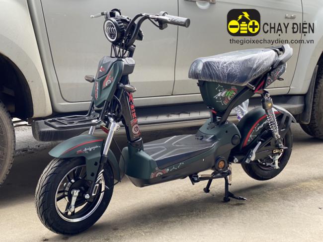 Xe đạp điện X Bike M12 Xanh quân đội