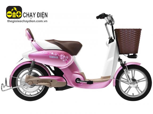 Xe đạp điện Yamaha Cute Girl F2 Hồng