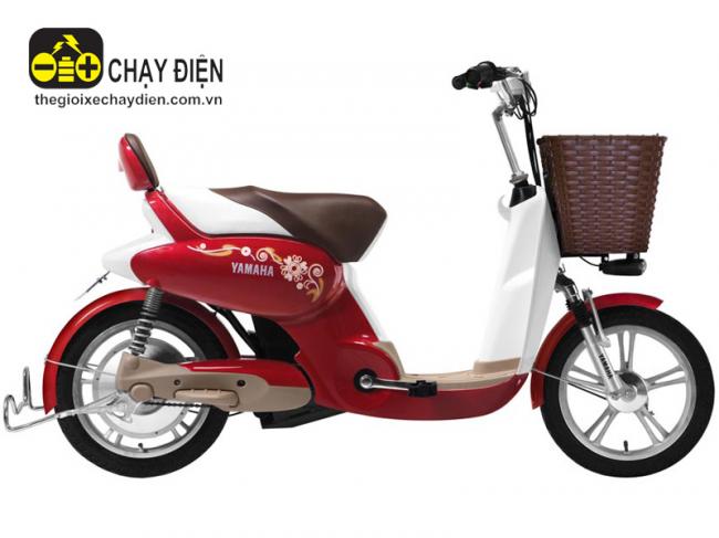 Xe đạp điện Yamaha Cute Girl F2 Đỏ