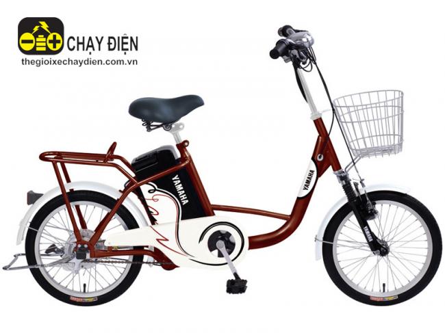 Xe đạp điện YAMAHA ICAT H2 Nâu