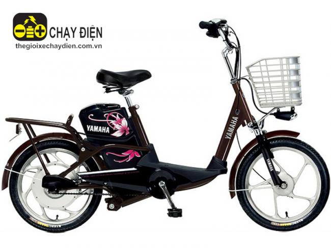 Xe đạp điện YAMAHA ICATS H4 Nâu