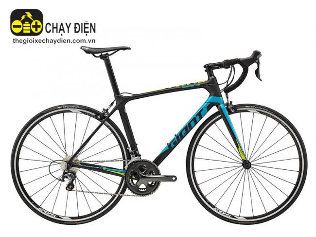 Xe đạp đua Giant TCR Advanced 3 - 2018 Xanh dương đen