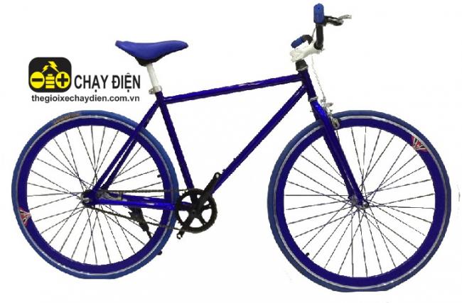 Xe đạp Fixed Gear Bmx Xanh dương