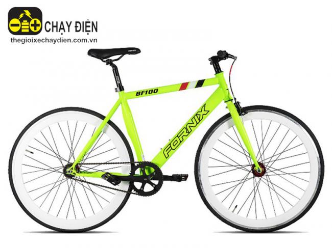 Xe đạp Fixed Gear Fornix BF100 Xanh lá chuối