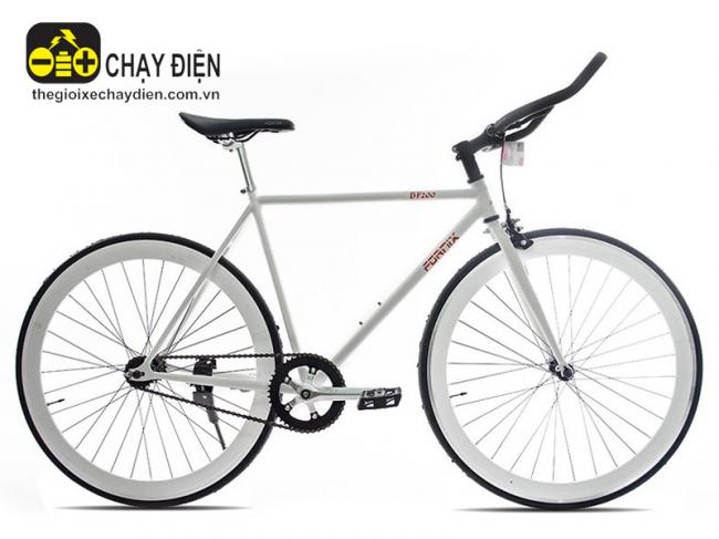 Xe đạp Fixed Gear Fornix BF200 Trắng