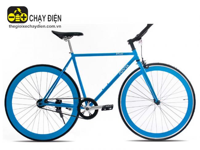 Xe đạp Fixed Gear Fornix BF200 Xanh da trời