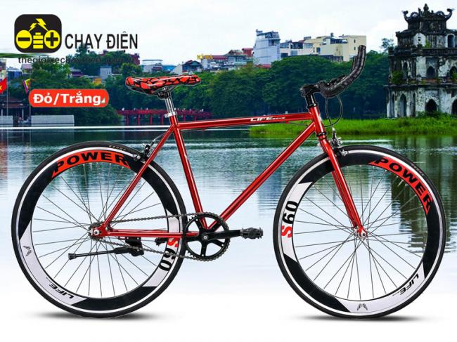 Xe đạp Fixed Gear Life LF6 Đỏ