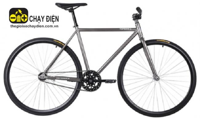 Xe dap Fixed Gear Topbike Alpha Xám