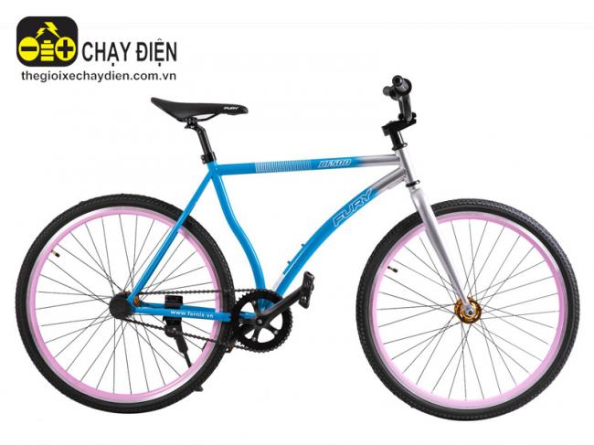 Xe đạp Fornix Fixed Gear FURY BF500 Xám xanh dương