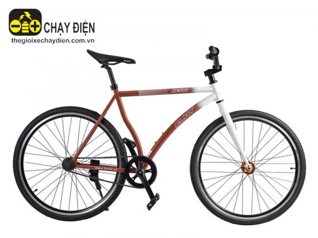 Xe đạp Fornix Fixed Gear FURY BF500 Nâu