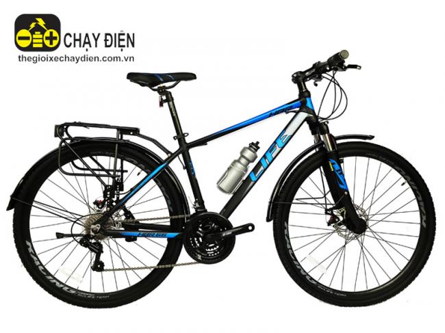 Xe đạp Hybrid Life HBR66 Xanh dương đen