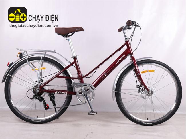 Xe đạp JVC Mini Girl Đỏ đô