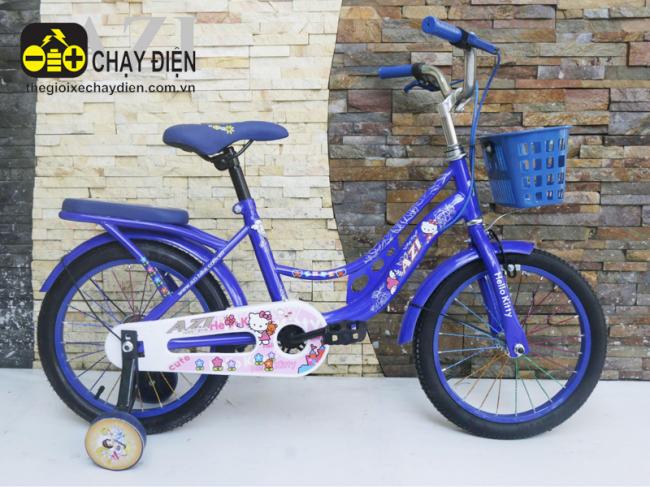 Xe đạp trẻ em Azi A43 thái 16inch căm 36 Xanh dương