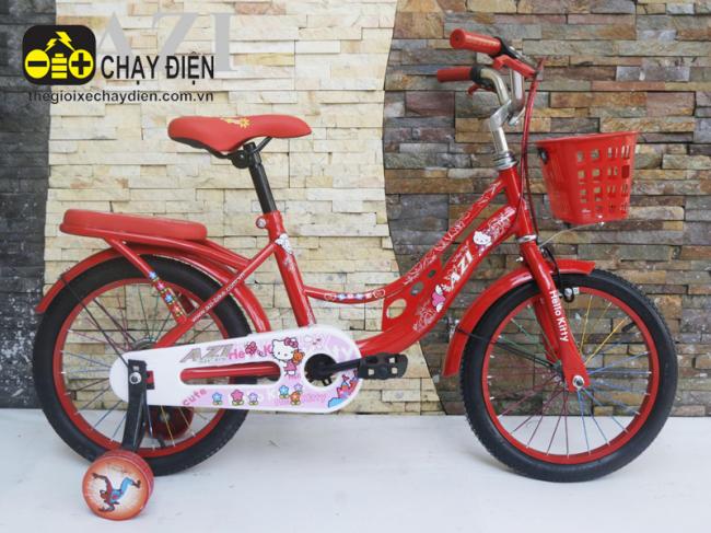 Xe đạp trẻ em Azi A43 thái 16inch căm 36 Đỏ