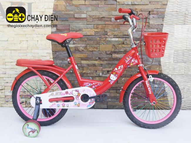 Xe đạp trẻ em Azi A42 thái 16inch căm 36 Đỏ