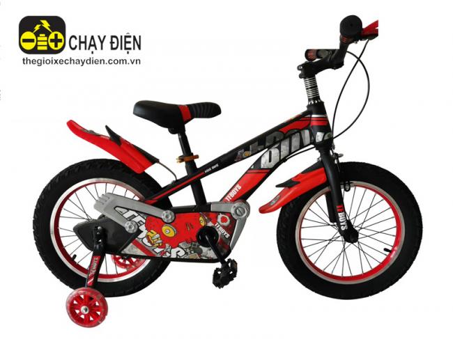 Xe đạp trẻ em Phillips MS110 16inch Đỏ đen