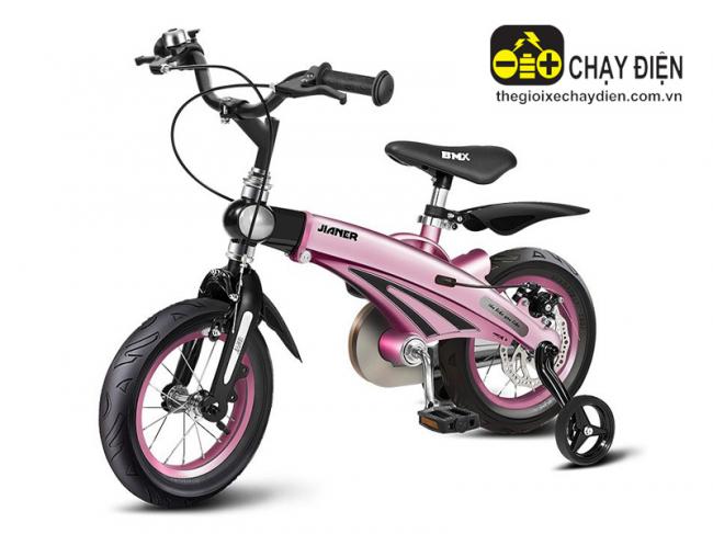 Xe đạp trẻ em S1 12inch Hồng