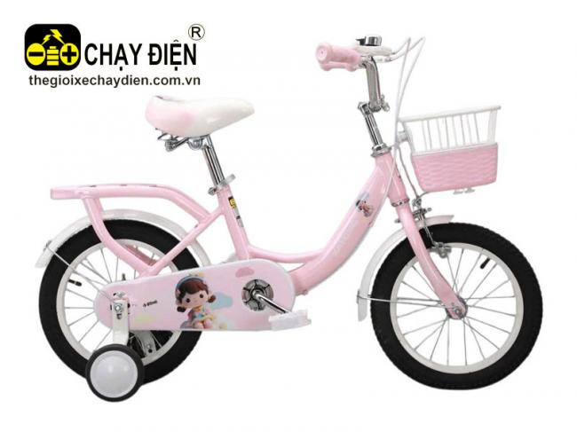 Xe đạp trẻ em Xaming G2 Hồng cánh sen