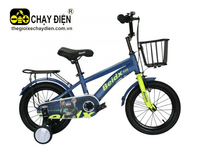 Xe đạp trẻ em XKL 16inch Xanh đen