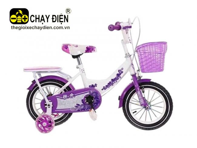 Xe đạp trẻ em XXXR 16inch Tím