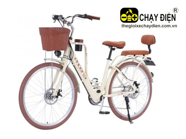Xe đạp trợ lực điện Phoenix CF Plus Kem