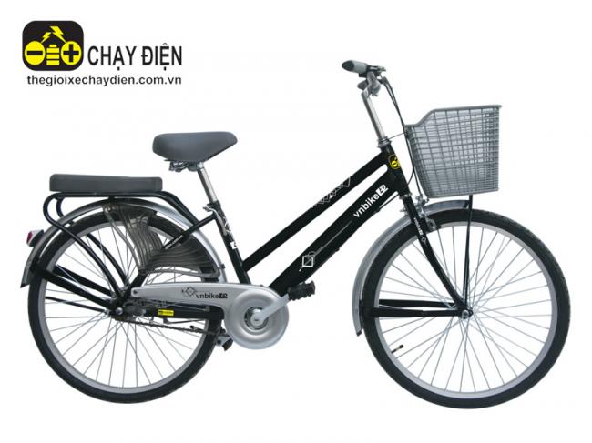 Xe đạp Vnbike B2 24inch Plus Đen bóng