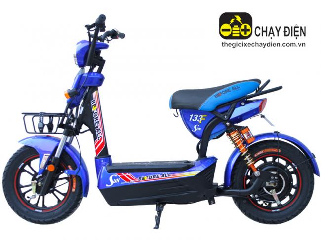 Xe máy điện 133F New Version Plus Xanh dương