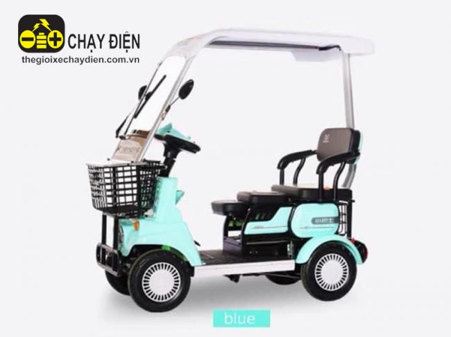 Xe điện 4 bánh Mini Xanh ngọc