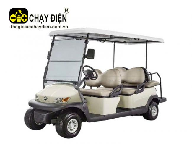 Xe điện 6 chỗ VNECAR A1S4+2 Trắng sữa