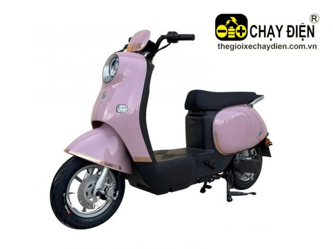 Xe điện Dibao Rosa Hồng cánh sen