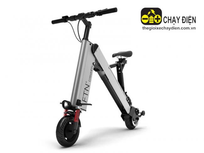 Xe điện gấp Coswheel A2 7,5AH Bạc