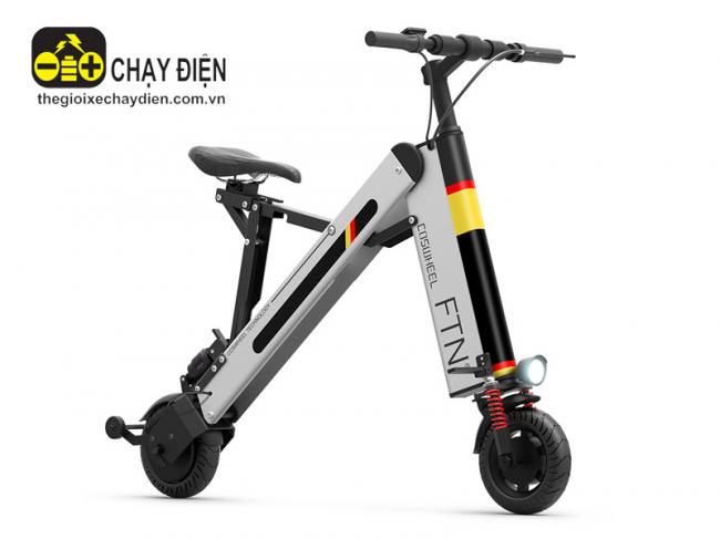 Xe điện gấp Coswheel A2 Pro 10AH Xám đen