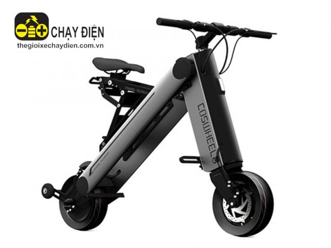 Xe điện gấp Coswheel Aone X Xám đen