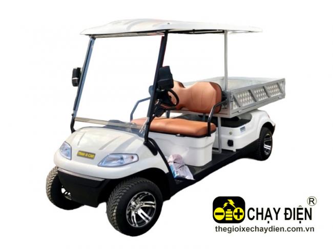 Xe điện LVTONG LT-A627.4 đóng thùng lửng Trắng