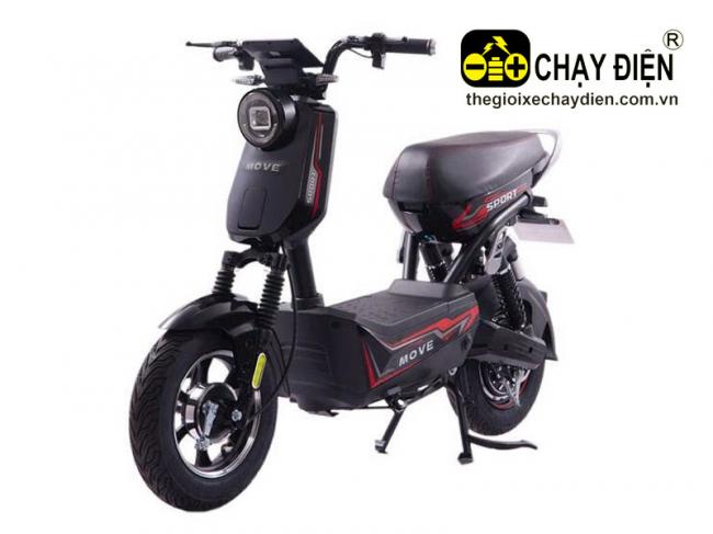 Xe điện Move Sport Purple Đen mờ