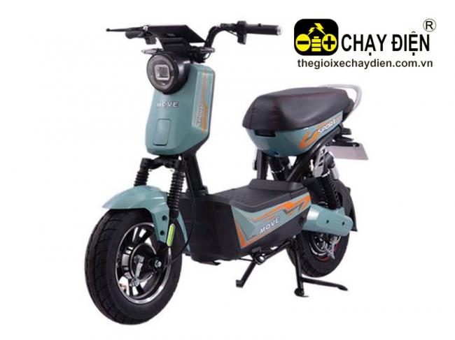 Xe điện Move Sport Purple Xanh quân đội