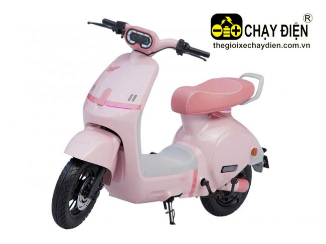 Xe điện Q Motor A11 Hồng cánh sen