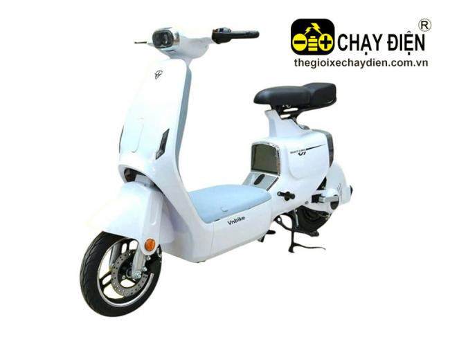 Xe điện Vnbike VK1 Trắng