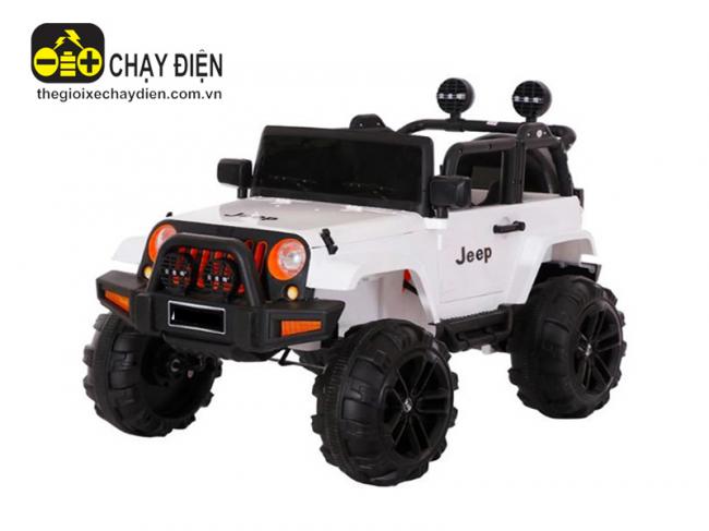 Xe Jeep điện trẻ em BS6688 Trắng