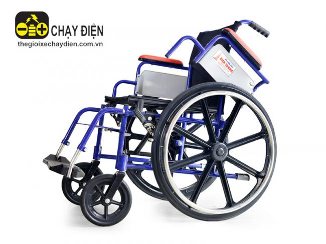 Xe lăn tiêu chuẩn KT-X01 Xanh dương