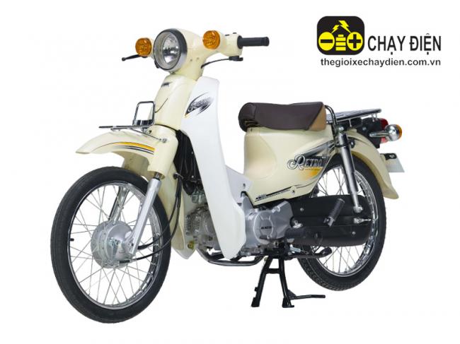 Xe máy 50cc DK Retro Kem