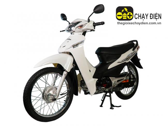 Xe máy 50cc Wave Daelim Trắng