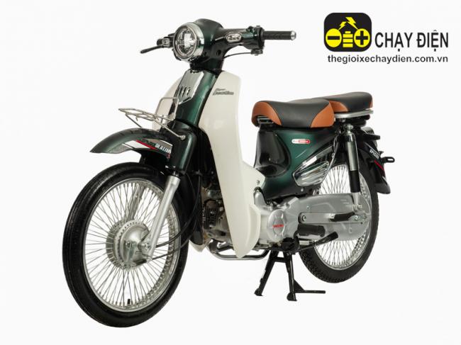 Xe máy Cub 50cc Daelim C3 Xanh quân đội