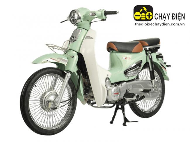 Xe máy Cub 50cc Daelim C3 Xanh ngọc