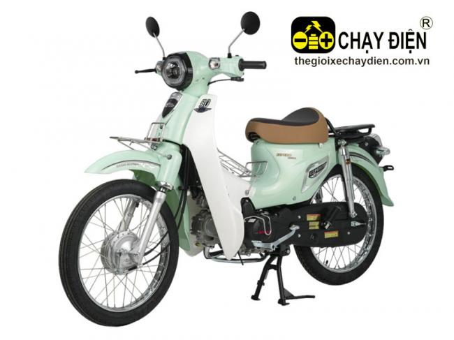 Xe máy Cub 50cc Espero Plus đèn bi cầu Xanh ngọc