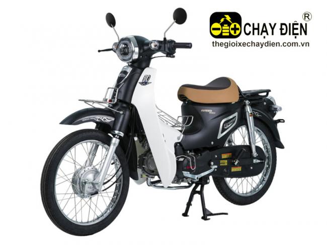 Xe máy Cub 50cc Espero Plus đèn bi cầu Đen mờ