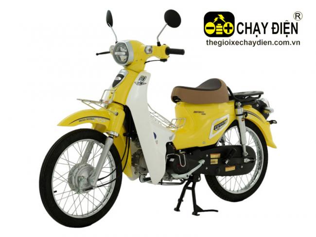 Xe máy Cub 50cc Espero Plus đèn led Vàng