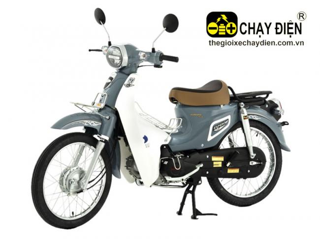 Xe máy Cub 50cc Espero Plus đèn led Xám