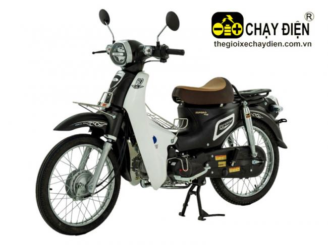 Xe máy Cub 50cc Espero Plus đèn led Đen mờ